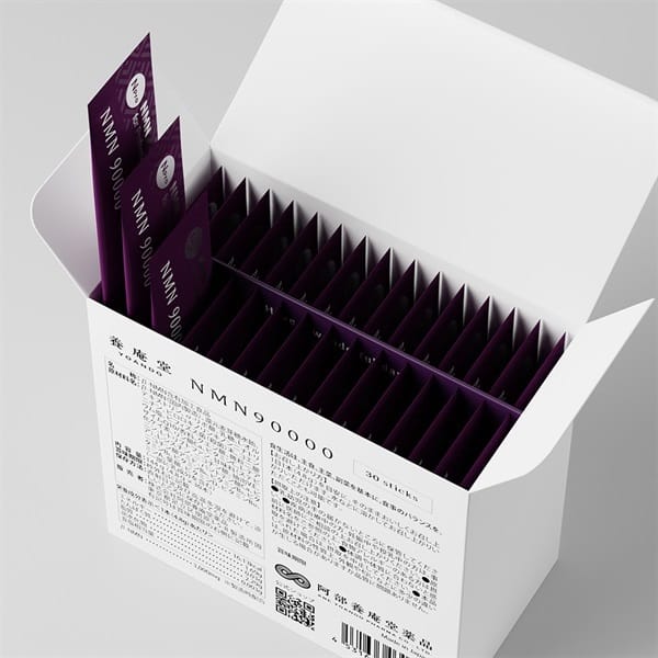 Yoando NMN 90000 individual powder stick sachet packaging